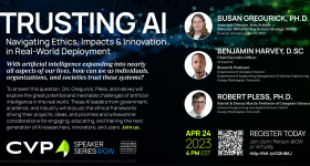 Trusting AI: Navigating Ethics, Impacts and Innovation in Real-World Deployments, Event Flyer